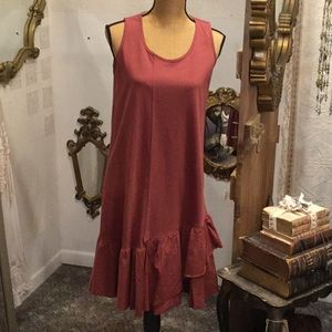 Easel brand dress, rust color, size S